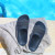 Roxoni Slide Sandals for Men | Open Toe Slip-On | Waterproof Rubber for Beach, Pool, Gym, Travel Wear