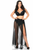 Sheer Glitter Skirt
