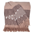 Premium Cotton Slub Throw from Parkland Collection with Tassels