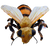 Bee 14" Plush Stuffed Animal