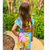 AnnLoren Big Little Girls Shorts Jumpsuit Summer One Piece Outfit