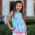 AnnLoren Baby and Big Girls Mermaid Swing Tank Top Spring Summer