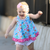 AnnLoren Baby and Big Girls Mermaid Swing Tank Top Spring Summer