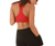 InstantFigure Activewear Compression Racer Back Sports Bra 
