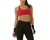InstantFigure Activewear Compression Racer Back Sports Bra 