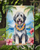 Bergamasco Sheepdog Luau Garden Flag