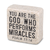 Scripture Block God Who Performs