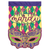 Flag Mardi Gras Mask 29x42