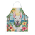English Bull Terrier Luau Apron