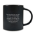 Mug Strength Do Not Be Afraid Black 18Oz