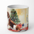 Fox Terrier Cozy Christmas Decorative Soy Candle
