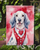 English Setter My Valentine Garden Flag