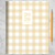 2026 Gingham Wheat Medium Monthly Planner