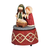 Figurine Musical Christmas Red Knit