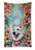 Fox Terrier Luau Pair of Pot Holders
