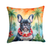 Fox Terrier Luau Pair of Pot Holders