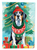 Bluetick Coonhound Christmas Garden Flag