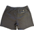 Island Bum Men's Solid Grey with Tiki Joe Logo Swim Trunks