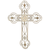 Metal Wall Cross Patina Finish 