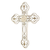 Metal Wall Cross Patina Finish 