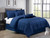 18"x54" Blue Natural Cotton Braided Handmade Runner Rug