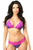Sequin Pucker Back Bikini with Lace