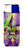 Fleur de lis Mardi Gras Hugger for Ultra Slim Cans