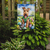 Airedale Terrier Easter Egg Hunt Garden Flag