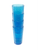 Acrylic set of 4 - 19 oz HB tumblers, 4pcs stack together wrap with rubber band
