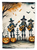 Mariachi Skeleton Band Spooky Halloween Garden Flag