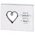 Tabletop Wire Plaque Love Is Kind Heart