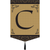 Garden Monogram Tassel Burlap Flag