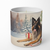 Australian Shepherd Cozy Christmas Decorative Soy Candle