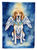 English Foxhound My Angel Garden Flag
