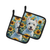 Westie in Sunflowers Pair of Pot Holders