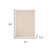 47" X 60" Beige Cotton Woven Turkish Towel Throw Blanket with Fringe