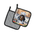 Bernese Mountain Dog The Chef Pair of Pot Holders