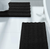27"x47" - Black Soft Cozy Plush Chenille Bath Mat 