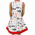 AnnLoren Little & Big Girls Farm Animal Sleeveless Cotton Swing Dress