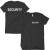 Security Black T-Shirt-Small Lettering Front
