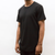 SEAMED SCALLOP TEE- BLACK