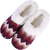 Roxoni Women's Cozy Memory Foam Slippers, Fuzzy Warm Faux Fur Lined, Indoor Outdoor Rubber Sole