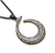 Simulated Pave Diamond Drop Dangle Pendant, Necklace, 925 Sterling Silver