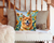 Fox Terrier in Sunflowers Pair of Pot Holders