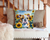 Fox Terrier in Sunflowers Pair of Pot Holders