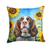 Fox Terrier in Sunflowers Pair of Pot Holders