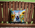 Fox Terrier in Sunflowers Pair of Pot Holders