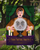 Border Collie Halloween Garden Flag