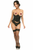 Lavish Satin Open Bust Underwire Short Underbust Corset