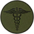EMS Round Patch - Olive Drab - 6 Pack